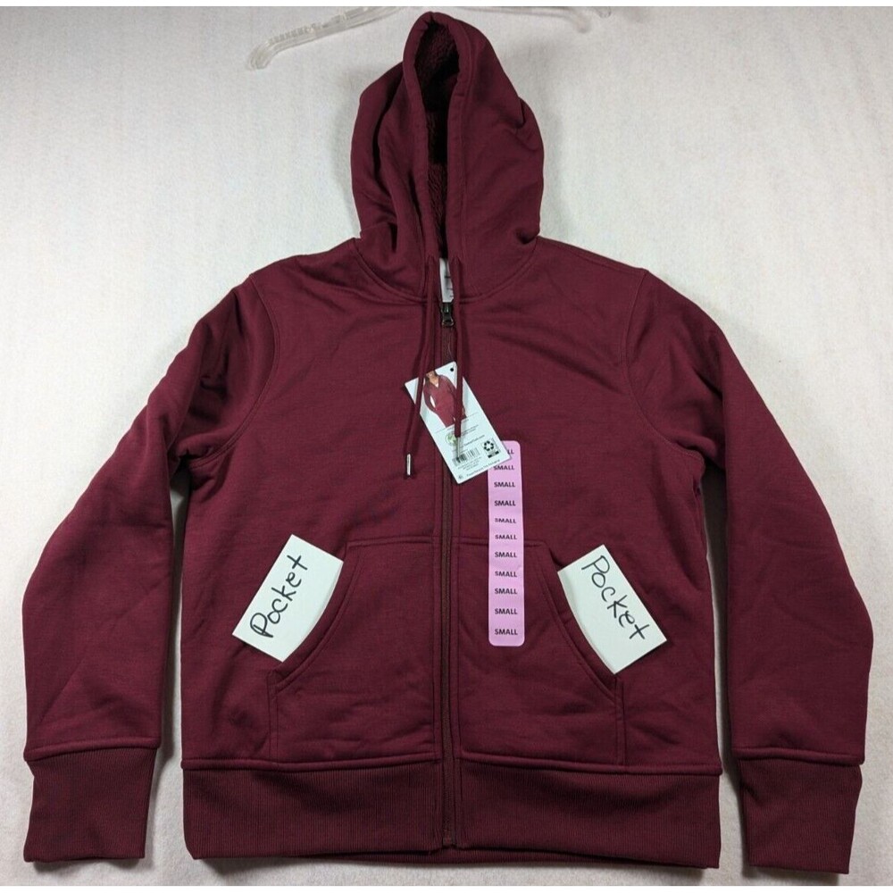 Member's Mark - Women's - Full-Zip - Super Soft - Sherpa Lined Jacket - Size S